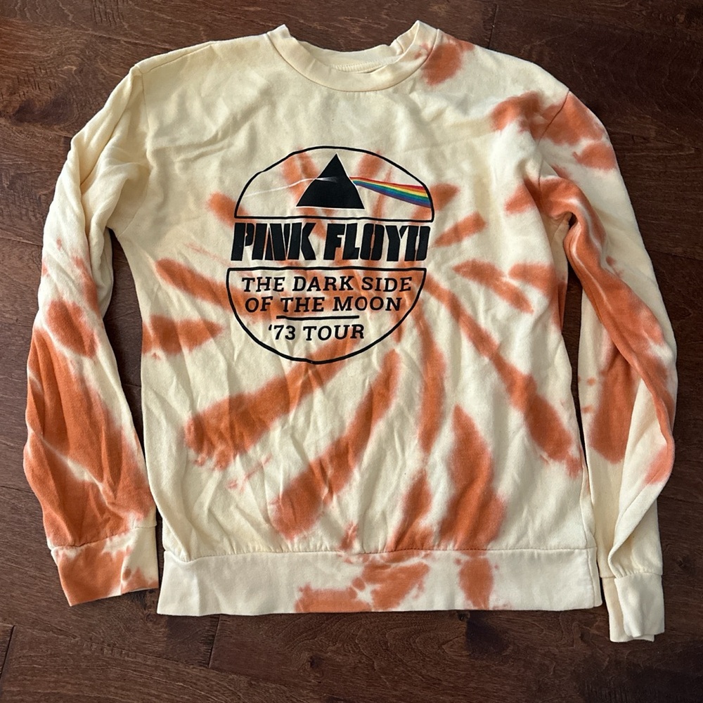 Pink Floyd Cream and Orange Sweatshirt